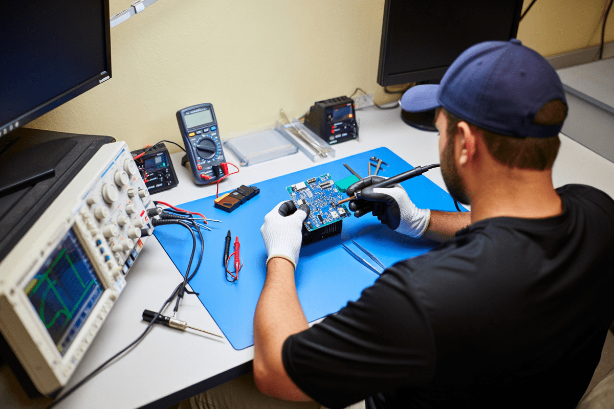 Процесс ремонта техники Candy в candyservice